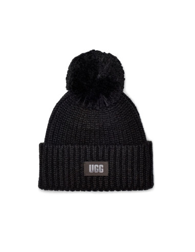 chunky rib knit beanie