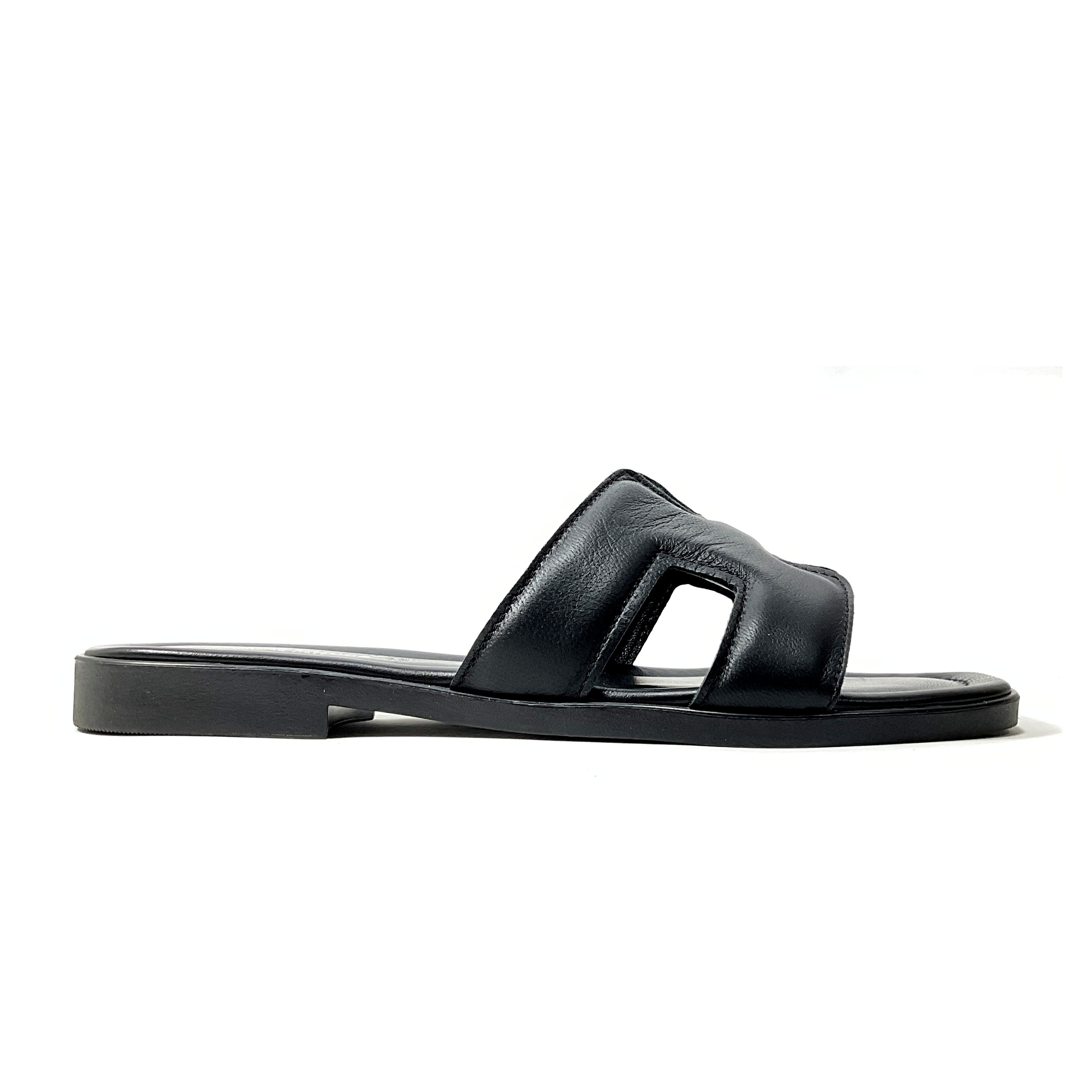 Sandales Louchka Femme Noir Cuir - Talon Aiguille - Pointure 6