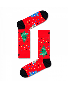 happy holidays sock